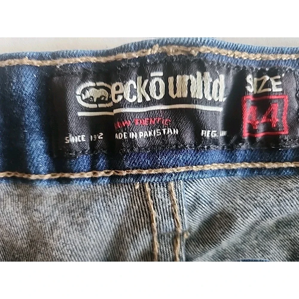 Vtg Y2K Ecko Unltd Baggy Fit Jeans‎ Pants Mens Size 44 X 29  Hip Hop Skater READ